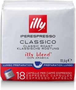 Illy - Iperespresso Koffie Home Classico Lungo 6 X 18 Capsules -Koffieproducten 1010x1200 1