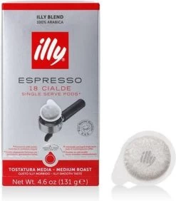 Illy ESE 18 Servings Monodose Normaal -Koffieproducten 1051x1200