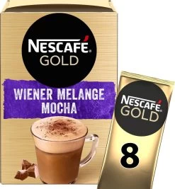 Nescafé Gold Wiener Melange Mocha Oploskoffie - 6 Doosjes à 8 Zakjes 9 Nescafé Gold Wiener Melange Mocha Oploskoffie - 6 Doosjes à 8 Zakjes -Koffieproducten 1111x1200 2