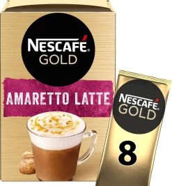 Nescafé Gold Amaretto Latte Oploskoffie - 6 Doosjes à 8 Zakjes 9 Nescafé Gold Amaretto Latte Oploskoffie - 6 Doosjes à 8 Zakjes -Koffieproducten 1111x1200 6
