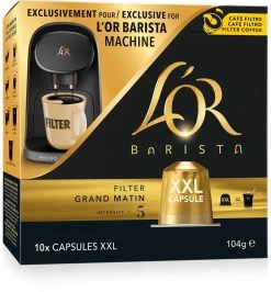 L'OR BARISTA XXL Filter Grand Matin (5) - 5 X 10 Koffiecups -Koffieproducten 1115x1200