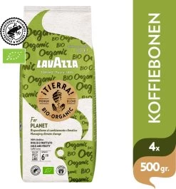 Lavazza Tierra For Planet Biologische Koffiebonen - 500 Gram X4 -Koffieproducten 1120x1200
