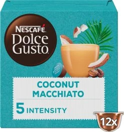 Nescafé Dolce Gusto Coconut Macchiato Capsules - Vegan Koffie - 36 Koffiecups -Koffieproducten 1126x1200 1