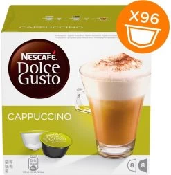 Nescafé Dolce Gusto Cappuccino - 6 X 16 Capsules -Koffieproducten 1171x1200 1