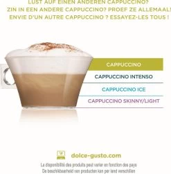 Nescafé Dolce Gusto Cappuccino Capsules - 90 Koffiecups -Koffieproducten 1182x1200