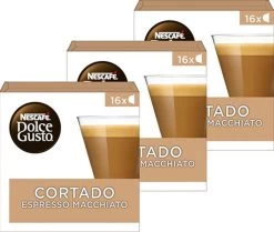 Nescafé Dolce Gusto Cortado Espresso Macchiato Capsules - 48 Koffiecups