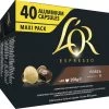 L'OR Espresso Forza Koffiecups - Intensiteit 9/12 - 4 X 40 Capsules