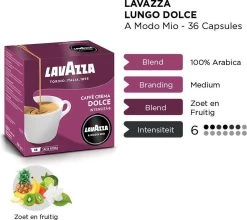 Lavazza A Modo Mio Lungo Dolce 36 Stuks -Koffieproducten 1200x1068