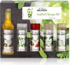 Monin Cadeau 10 Smaken Geschenkverpakking + Cocktailverpakking VOORDEEL PACK 10 Flesjes 5cl 7 Monin Cadeau 10 Smaken Geschenkverpakking + Cocktailverpakking VOORDEEL PACK 10 Flesjes 5cl -Koffieproducten 1200x1110