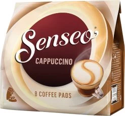 Senseo Cappuccino Koffiepads - 2/9 Intensiteit - 10 X 8 Pads 20 Senseo Cappuccino Koffiepads - 2/9 Intensiteit - 10 X 8 Pads -Koffieproducten 1200x1116