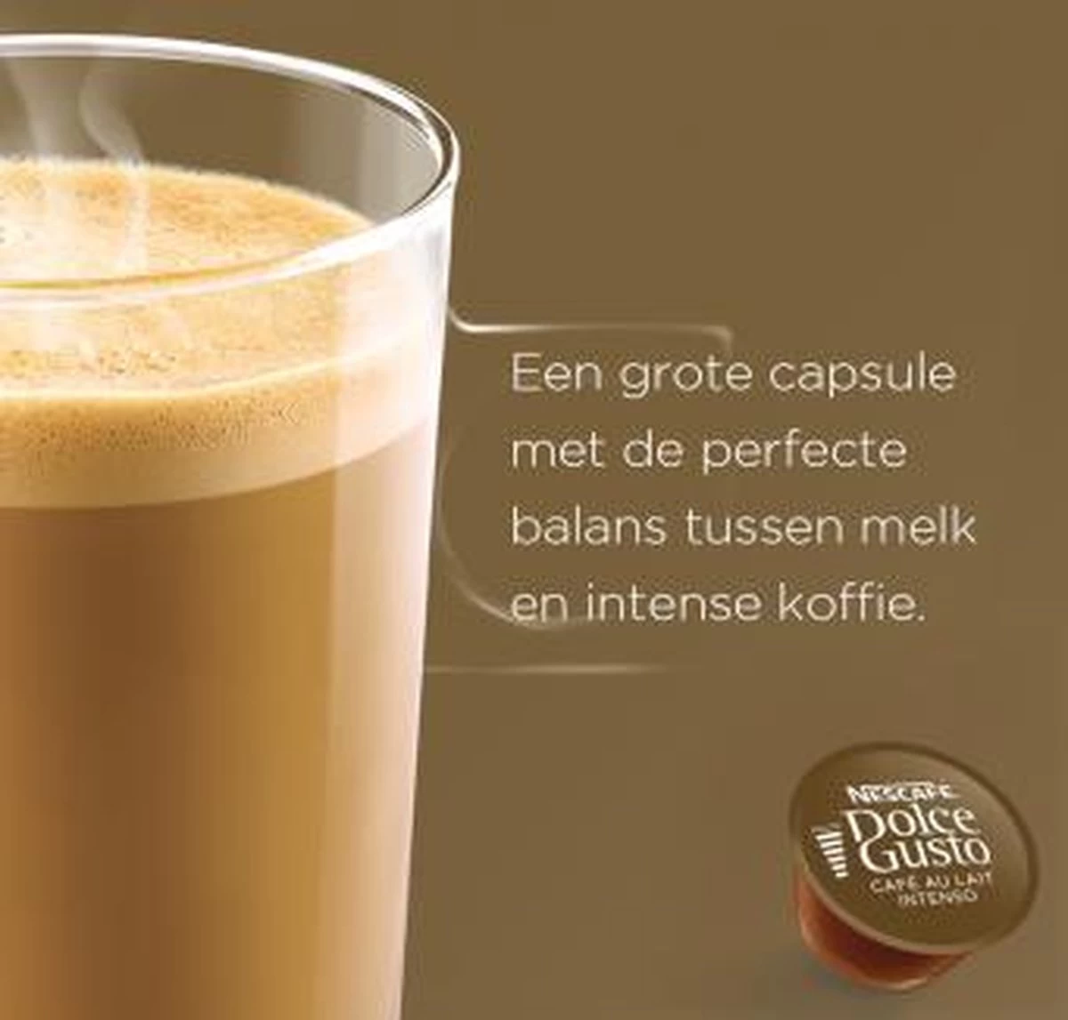 Nescafé Dolce Gusto Cafe Au Lait Intenso Capsules - 48 Koffiecups 6 Nescafé Dolce Gusto Cafe Au Lait Intenso Capsules - 48 Koffiecups - Afbeelding 4