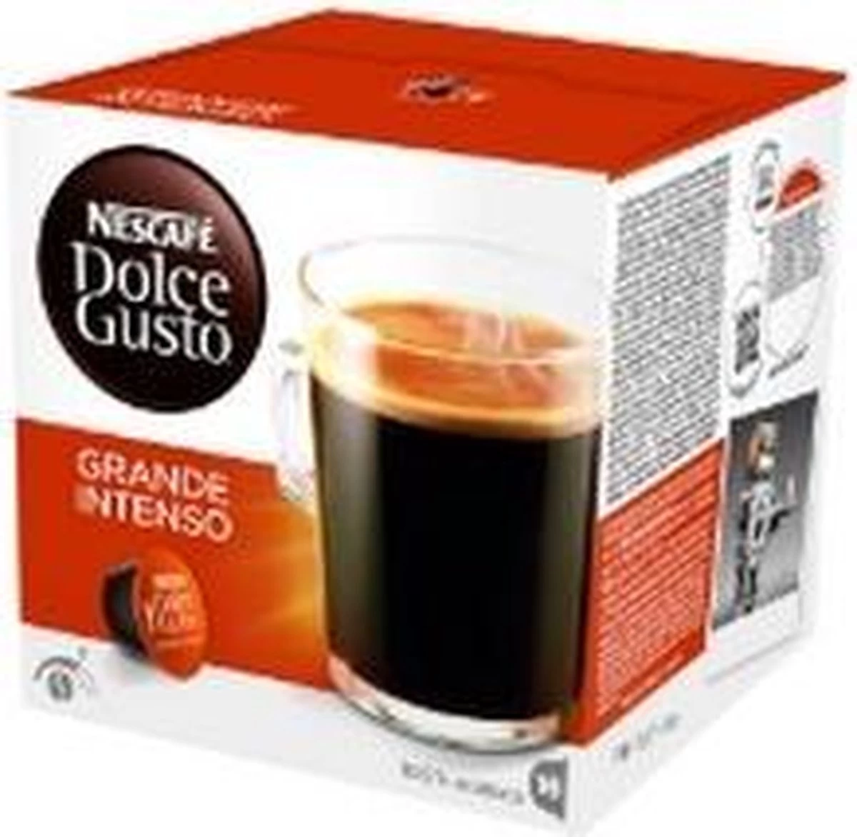 Nescafé Dolce Gusto Capsules Grande Intenso - 48 Koffiecups - Geschikt Voor 48 Koppen Koffie 5 Nescafé Dolce Gusto Capsules Grande Intenso - 48 Koffiecups - Geschikt Voor 48 Koppen Koffie - Afbeelding 3