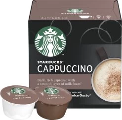 Starbucks By Dolce Gusto Cappuccino Capsules - 36 Koffiecups -Koffieproducten 1200x1179