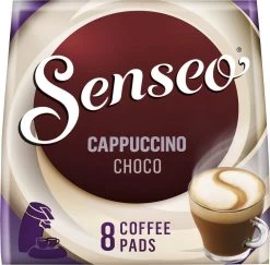 Senseo Cappuccino Choco Koffiepads - 2/9 Intensiteit - 4 X 8 Pads -Koffieproducten 1200x1180 3