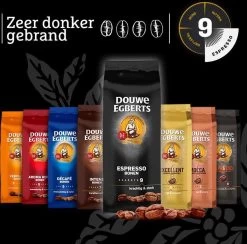Douwe Egberts Espresso Koffiebonen - 4 X 500 Gram -Koffieproducten 1200x1183