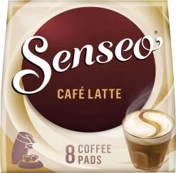 Senseo Café Latte Koffiepads - 2/9 Intensiteit - 4 X 8 Pads -Koffieproducten 1200x1184 5