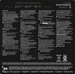 L'OR Lungo Profondo Koffiecups - Intensiteit 8/12 - 10 X 20 Capsules -Koffieproducten 1200x1186 9