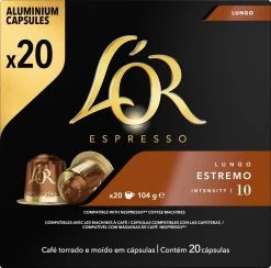 L'OR Lungo Estremo (10) - 10 X 20 Koffiecups 23 L'OR Lungo Estremo (10) - 10 X 20 Koffiecups -Koffieproducten 1200x1187 4
