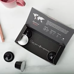 Aroma Club - Nespresso Compatible Capsules (120 St.) - No. 3 Strong George - Intensiteit 5/5 - Espresso - 100% Aluminium Koffiecups -Koffieproducten 1200x1200 17