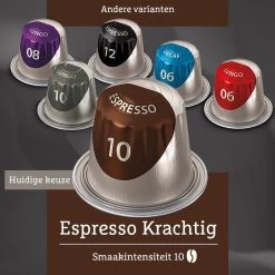 Douwe Egberts Espresso Krachtig (10) - 5 X 40 Koffiecups -Koffieproducten 1200x1200 27