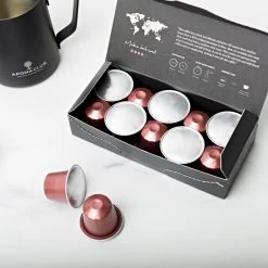 Aroma Club - Nespresso Compatible Capsules (120 St.) - No. 4 Fair Frank - Intensiteit 4/5 - Espresso - 100% Aluminium Koffiecups -Koffieproducten 1200x1200 29