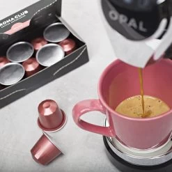 Aroma Club - Nespresso Compatible Capsules (120 St.) - No. 4 Fair Frank - Intensiteit 4/5 - Espresso - 100% Aluminium Koffiecups -Koffieproducten 1200x1200 32