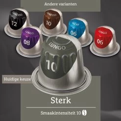 Douwe Egberts Lungo Sterk (10) - 10 X 20 Koffiecups -Koffieproducten 1200x1200 93