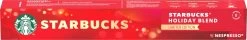 Starbucks By Nespresso Capsules Holiday Blend - 12 Doosjes à 10 Koffiecups 7 Starbucks By Nespresso Capsules Holiday Blend - 12 Doosjes à 10 Koffiecups -Koffieproducten 1200x196 1