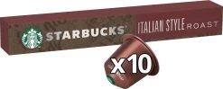 Starbucks By Nespresso Capsules Italian Roast - 12 Doosjes à 10 Koffiecups -Koffieproducten 1200x480