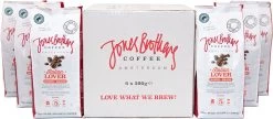 Jones Brothers Coffee Koffiebonen Italian Lover – 6 X 500 Gram -Koffieproducten 1200x523