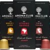 Aroma Club - Proefpakket Nespresso Compatible Capsules (100 St.) - 5 Smaken - Espresso & Lungo - 100% Aluminium Koffiecups -Koffieproducten 1200x749
