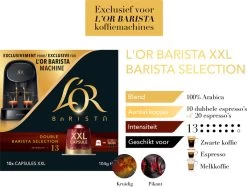 L'OR BARISTA XXL Barista Selection (13) - 5 X 10 Koffiecups -Koffieproducten 1200x910