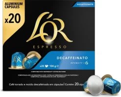 L'OR Espresso Decaffeinato (6) - 10 X 20 Koffiecups 16 L'OR Espresso Decaffeinato (6) - 10 X 20 Koffiecups -Koffieproducten 1200x968 1