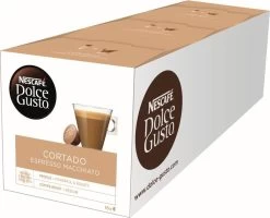 Nescafé Dolce Gusto Cortado Espresso Macchiato Capsules - 48 Koffiecups -Koffieproducten 1200x971