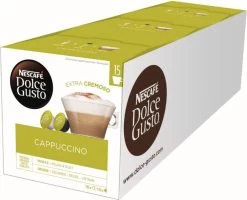 Nescafé Dolce Gusto Cappuccino Capsules - 90 Koffiecups -Koffieproducten 1200x972 1