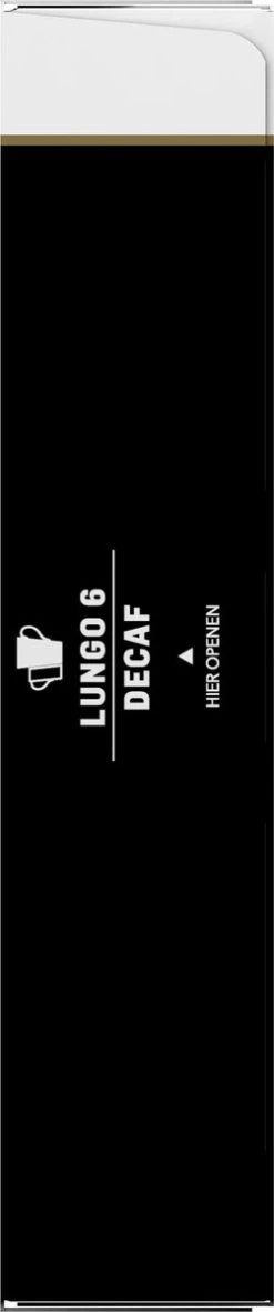 Douwe Egberts Lungo Decaf Koffiecups - Intensiteit 6/12 - 10 X 10 Capsules -Koffieproducten 251x1200 1