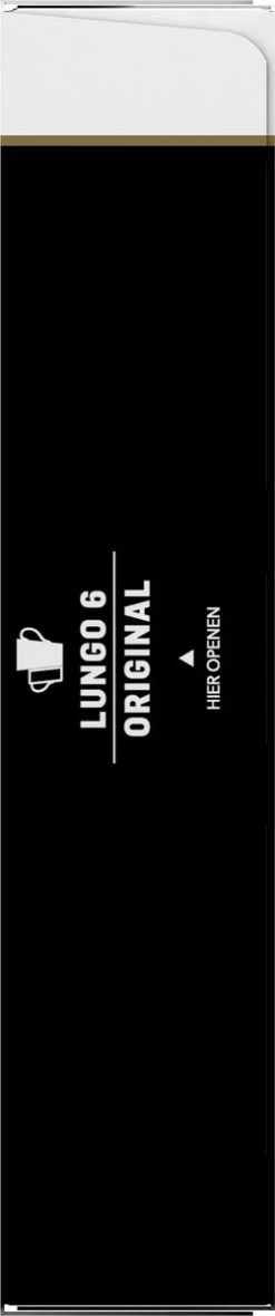 Douwe Egberts Lungo Original Koffiecups - Intensiteit 6/12 - 10 X 10 Capsules -Koffieproducten 251x1200 6