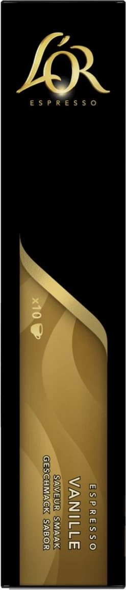 L'OR Espresso Vanille Koffiecups - 10 X 10 Capsules -Koffieproducten 257x1200 2
