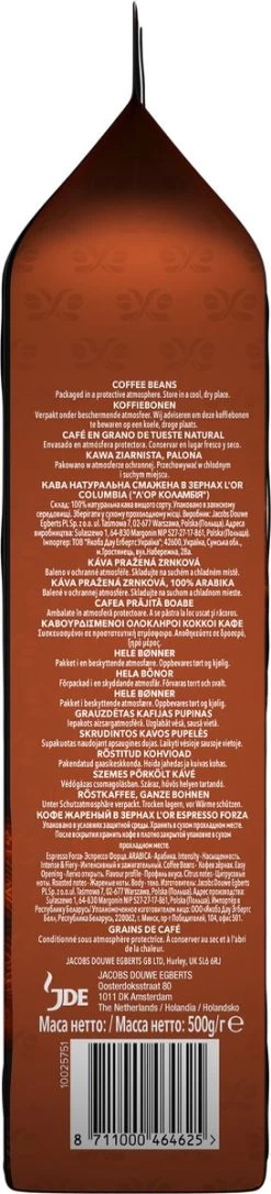 L'OR Espresso Origins Colombia Koffiebonen (8) - 4 X 500 Gram -Koffieproducten 273x1200 2