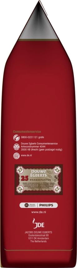 Douwe Egberts Aroma Rood Koffiepads - 4 X 54 Pads -Koffieproducten 346x1200