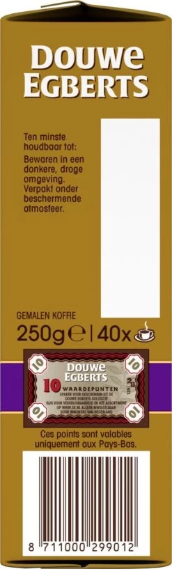Douwe Egberts Excellent - Filterkoffie - 12 X 250 Gram -Koffieproducten 363x1200