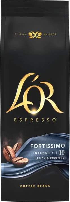 L'OR Espresso Fortissimo Koffiebonen (10) - 4 X 500 Gram -Koffieproducten 420x1200 1