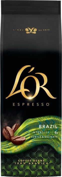 L'OR Espresso Origins Brazil Koffiebonen (6) - 4 X 500 Gram -Koffieproducten 420x1200
