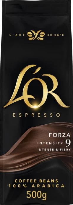 L'OR Espresso Forza Koffiebonen (9) - 4 X 500 Gram -Koffieproducten 430x1200 1