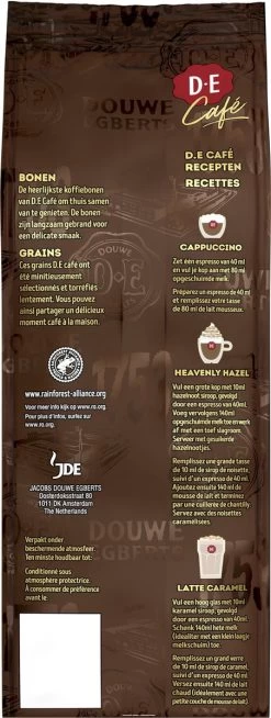 Douwe Egberts D.E Café Creatie Koffiebonen - 7/9 Intensiteit - 4 X 500 Gram -Koffieproducten 453x1200 3