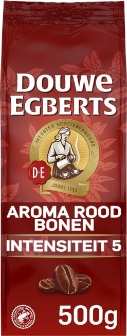Douwe Egberts Aroma Rood Koffiebonen - 6 X 500 Gram -Koffieproducten 453x1200 6
