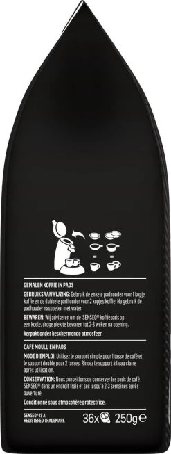 Senseo Espresso Koffiepads - 9/9 Intensiteit - 10 X 36 Pads -Koffieproducten 454x1200 9