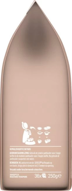 Senseo Mocca Gourmet Koffiepads - 4/9 Intensiteit - 10 X 36 Pads -Koffieproducten 455x1200