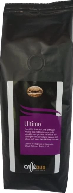 Proefpakket Koffiebonen - Caffè Duo - 5 X 250 Gram - Inclusief 100% Arabica Melanges -Koffieproducten 457x1200