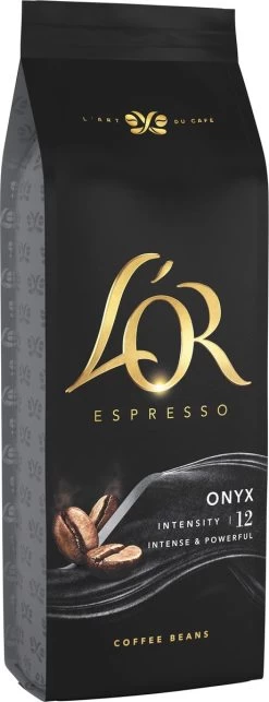 L'OR Espresso Onyx Koffiebonen (12) - 4 X 500 Gram -Koffieproducten 461x1200